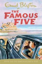 englisches Buchcover: "Five go to Smuggler´s top"