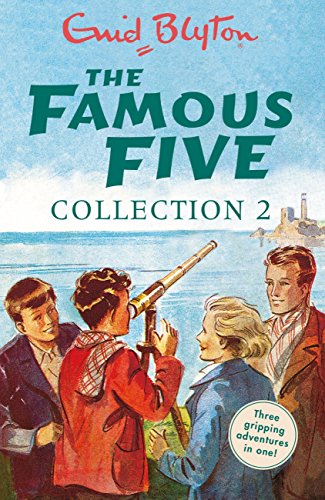 englisches Buchcover: "Five go to Smuggler´s top"