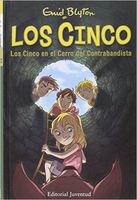 spanisches Buchcover: "Los Cinco en el Cerro del Contrabandista"