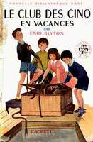 französisches Buchcover: "Le Club des Cinq en vacances / Les Cinq et la tour du contrebandier"