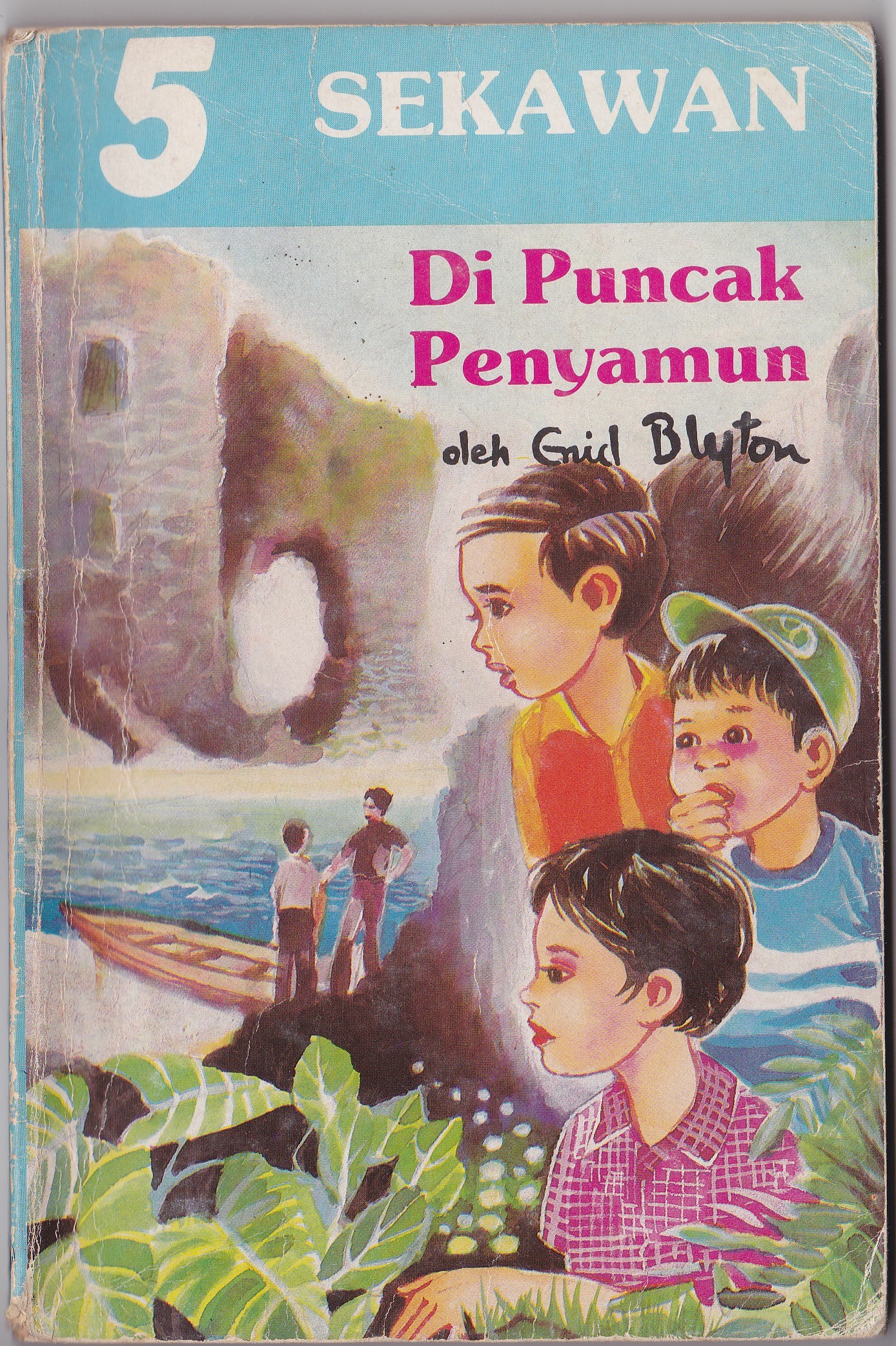 malaiisches Buchcover: "5 Sekawan: Di Puncak Penyamun"