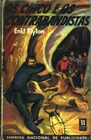portugiesisches Buchcover: "Os Cinco e o os Contrabandistas"