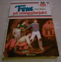 schwedisches Buchcover: "Fem på smugglarjakt"