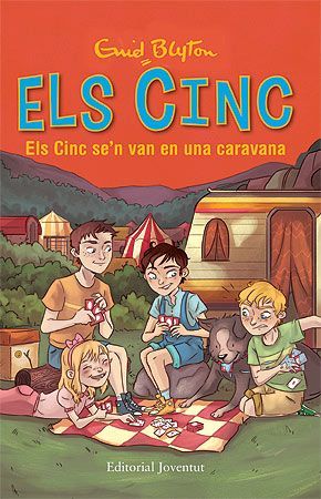 katalanisches Buchcover: "Els Cinc se