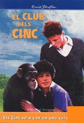 katalanisches Buchcover: "Els Cinc se
