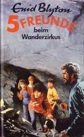 deutsches Buchcover: "Fünf Freunde beim Wanderzirkus"