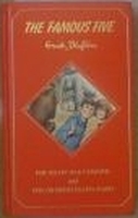 englisches Buchcover: "Five go off in a caravan"