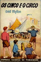 portugiesisches Buchcover: "Os Cinco e o Circo"