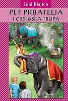 serbisches Buchcover: "Пет пријатеља путују караваном"