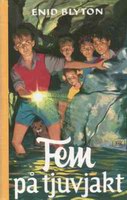 schwedisches Buchcover: "Fem på tjuvjakt"