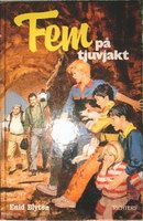 schwedisches Buchcover: "Fem på tjuvjakt"