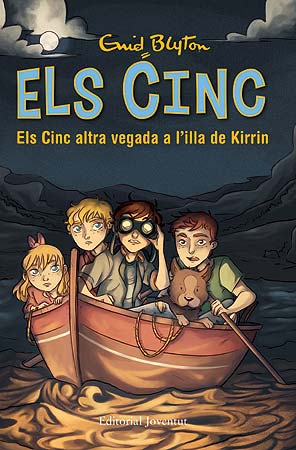 Catalan bookcover: "Els Cinc altra vegada a l