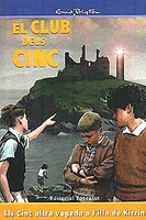 Catalan bookcover: "Els Cinc altra vegada a l