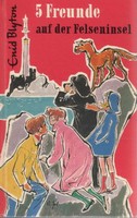 German bookcover: "Fünf Freunde auf der Felseninsel"