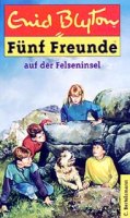 German bookcover: "Fünf Freunde auf der Felseninsel"