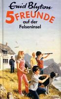 German bookcover: "Fünf Freunde auf der Felseninsel"