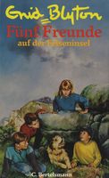 German bookcover: "Fünf Freunde auf der Felseninsel"