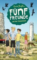German bookcover: "Fünf Freunde auf der Felseninsel"