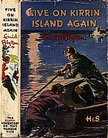 English bookcover: "Five on Kirrin Island again"