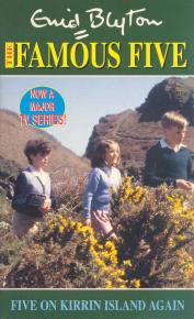 English bookcover: "Five on Kirrin Island again"
