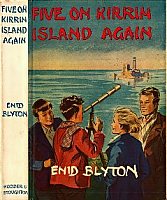 English bookcover: "Five on Kirrin Island again"