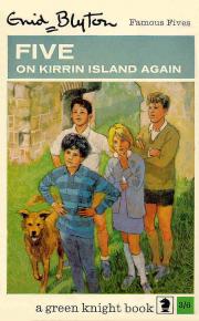 English bookcover: "Five on Kirrin Island again"