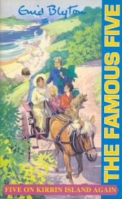 English bookcover: "Five on Kirrin Island again"