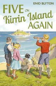 English bookcover: "Five on Kirrin Island again"