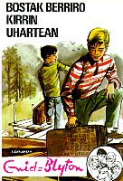 Basque bookcover: "Bostak Berriro Kirrin Uhartean"