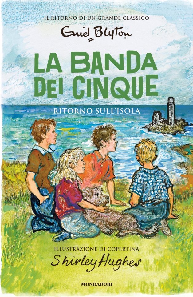 Italian bookcover: "Mistero sull´isola / I cinque all`isola di Kirrin / Ritorno sull’isola"
