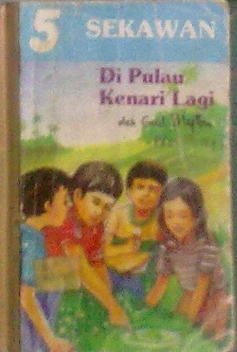Malay bookcover: "5 sekawan: Di Pulau Kenari Lagi"