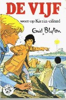 Dutch bookcover: "De Vijf weer op Kirrin-eiland"