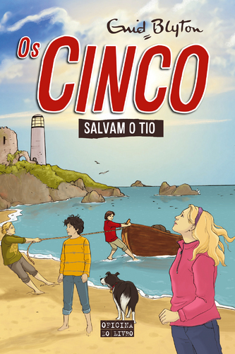 Portuguese bookcover: "Os Cinco Salvaram o Tio / Os Cinco e os Espiões"