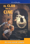 katalanisches Buchcover: "Els Cinc van de càmping"