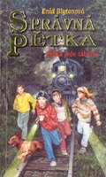 tschechisches Buchcover: "Správná pĕtka - Pĕtka jede tábořit"