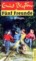 deutsches Buchcover: "Fünf Freunde im Zeltlager"