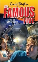 englisches Buchcover: "Five go off to camp"