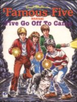 englisches Buchcover: "Five go off to camp"