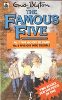 English bookcover: "Five get into trouble"
