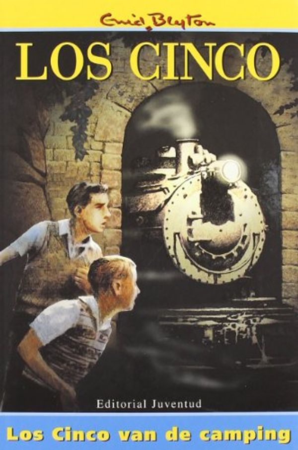 spanisches Buchcover: "Los Cinco van de camping"