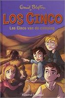 spanisches Buchcover: "Los Cinco van de camping"