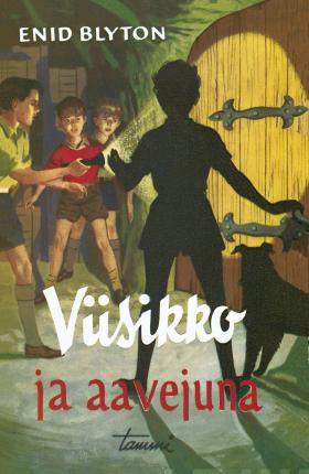 finnisches Buchcover: "Viisikko ja aavejuna"