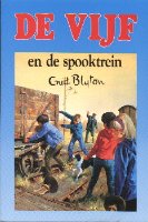 niederländisches Buchcover: "De Vijf en de spooktrein"