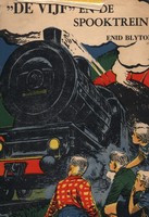 niederländisches Buchcover: "De Vijf en de spooktrein"