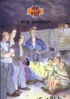 niederländisches Buchcover: "De Vijf en de spooktrein"