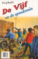niederländisches Buchcover: "De Vijf en de spooktrein"
