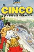 portugiesisches Buchcover: "Os Cinco e o Comboio Fantasma / Os Cinco e os Comboios Misteriosos"