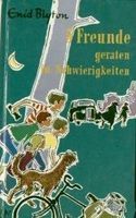 German bookcover: "Fünf Freunde geraten in Schwierigkeiten"