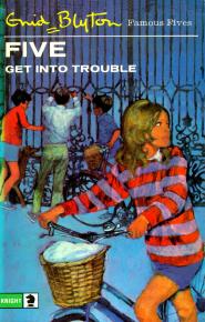 English bookcover: "Five get into trouble"