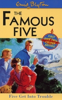 English bookcover: "Five get into trouble"